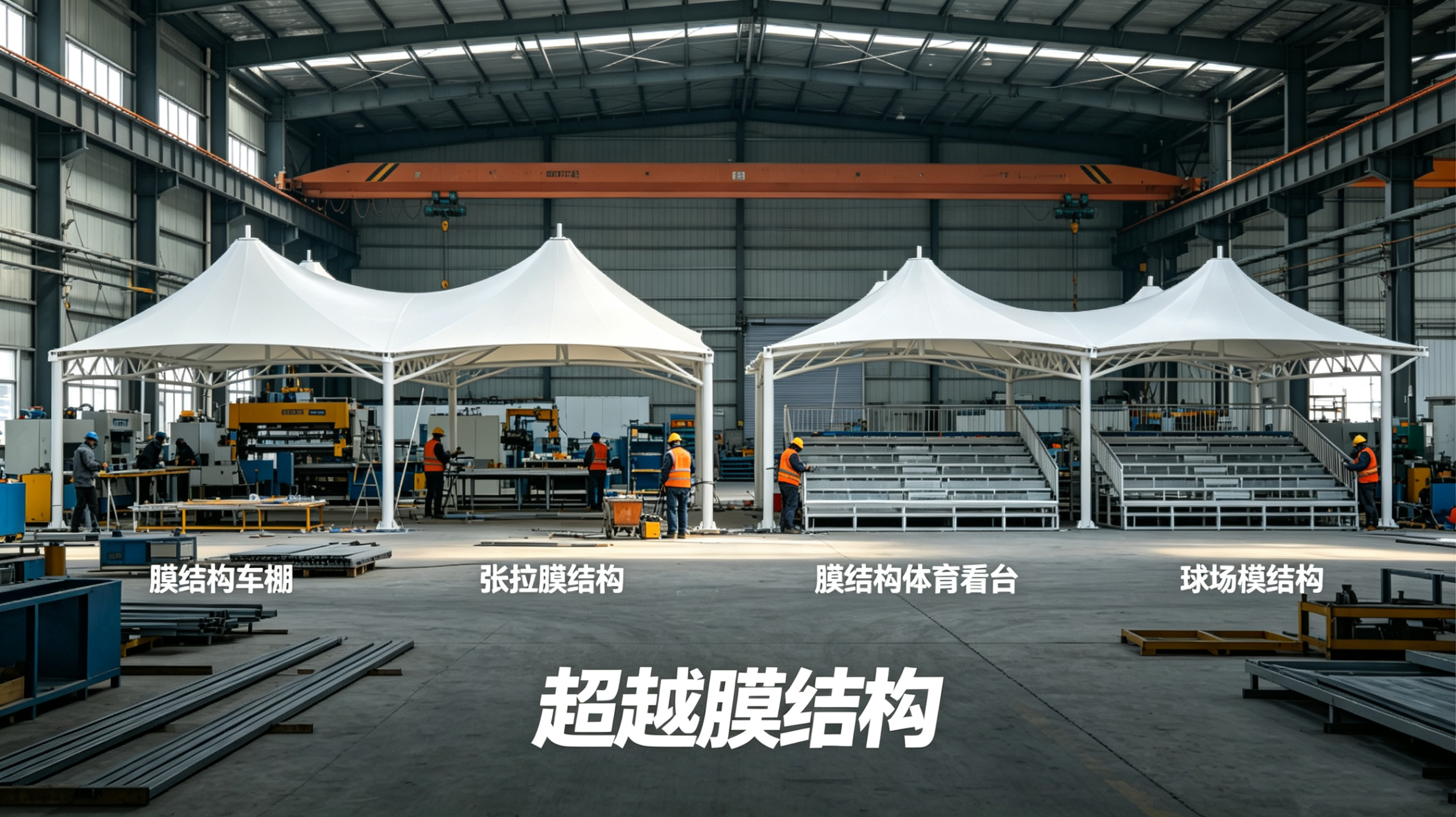 固原市膜结构工程膜结构景观 - 厂家